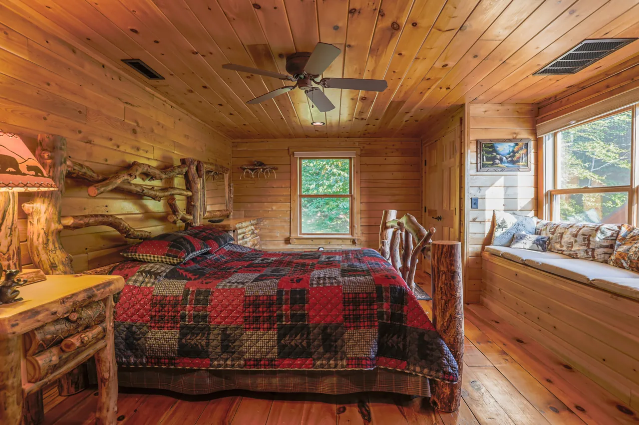Upstairs Horse Queen bedroom